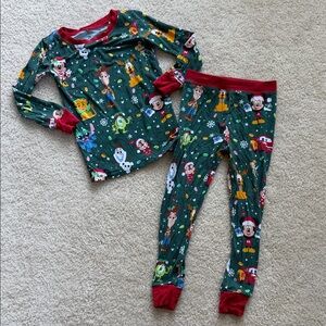 Little sleepies Disney Christmas Pajamas 2t